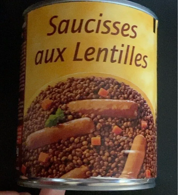 Saucisses aux lentilles