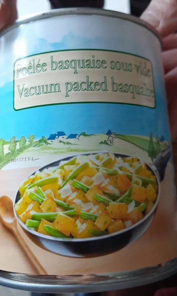 Poêlée basquaise sous vide