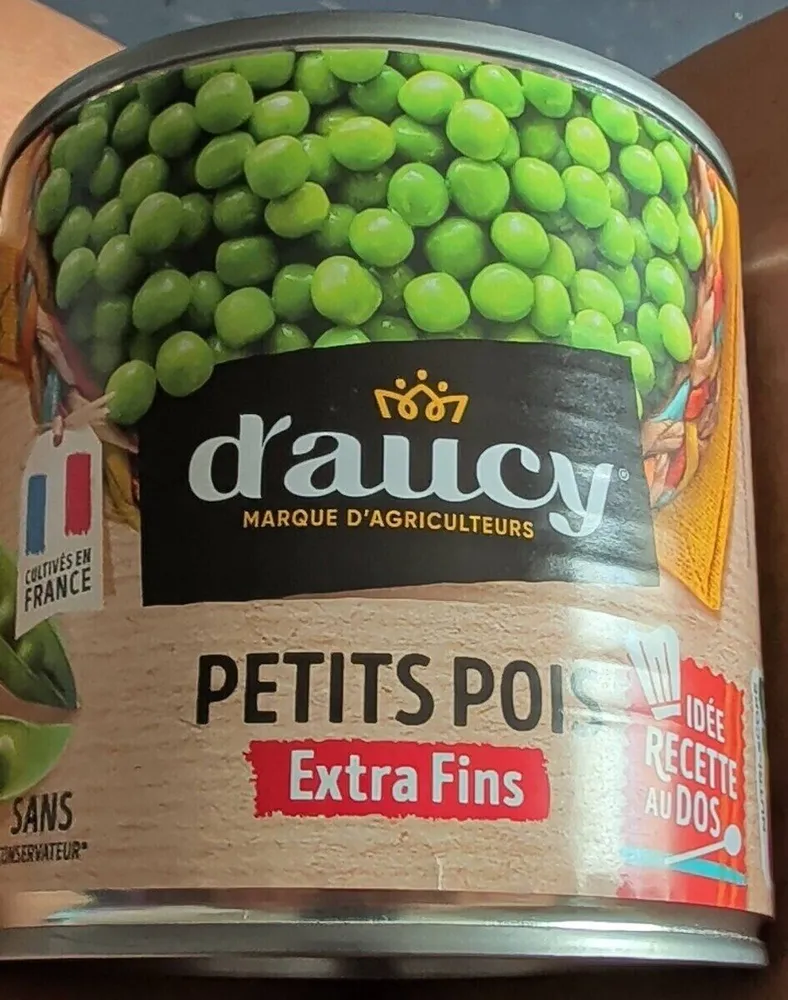 Petits pois extras fins