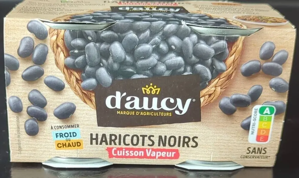 Haricots noirs cuisson vapeur