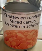 Carottes en rondelles