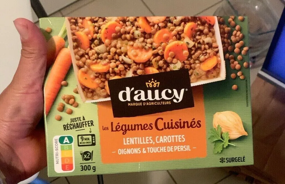 Lentilles carottes