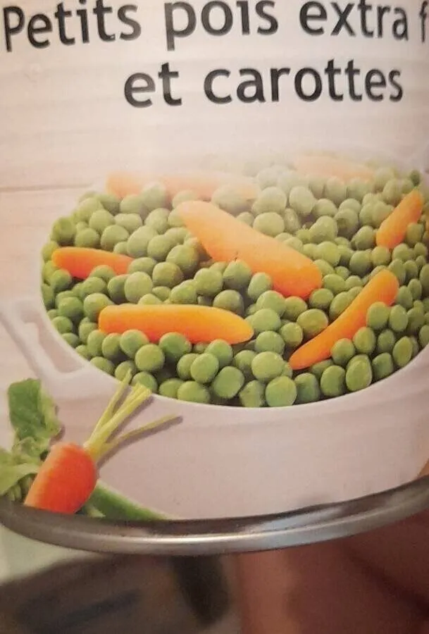 Petits pois extra fins et carottes
