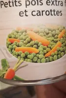 Petits pois extra fins et carottes