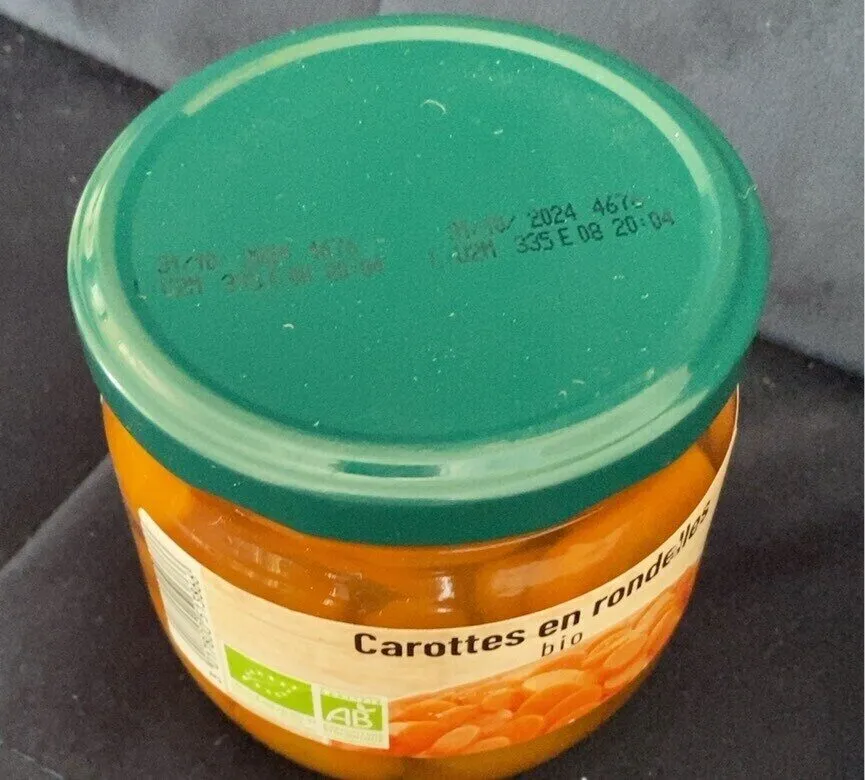 Carottes en rondelles