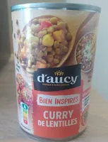Curry de lentilles