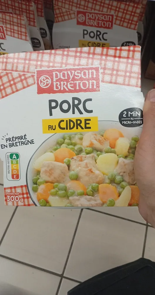 Porc au cidre