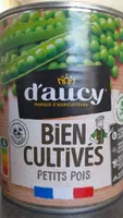 Petits pois bien cultivés