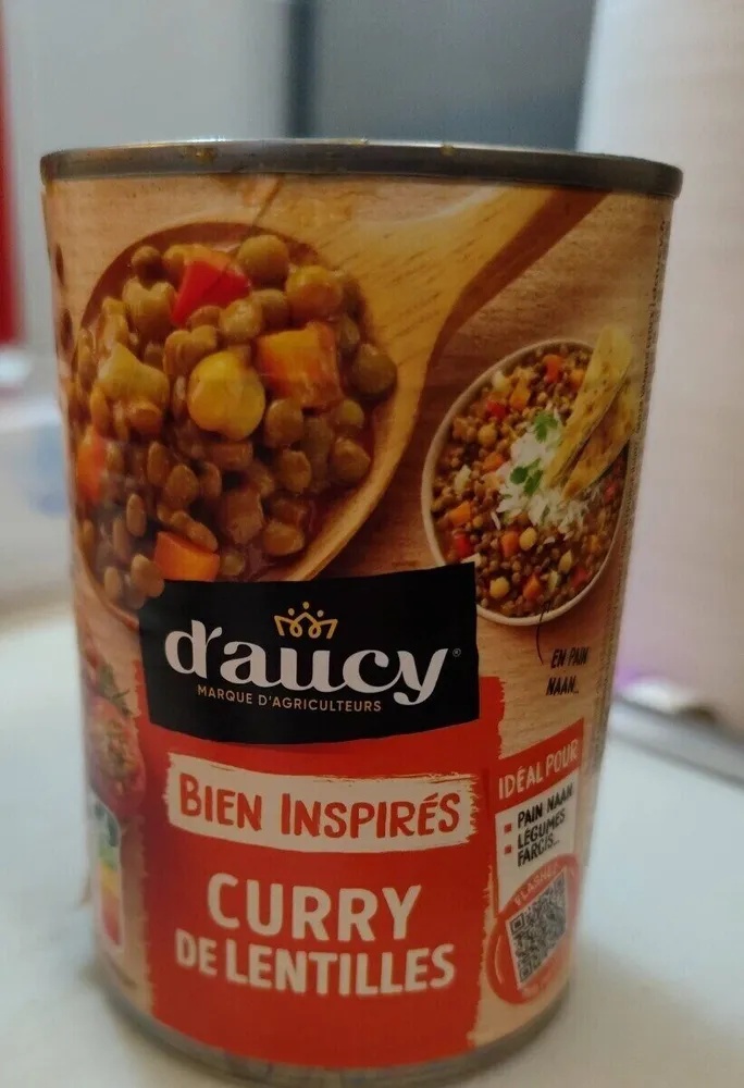 BIEN INSPIRÉS CURRY DE LENTILLES
