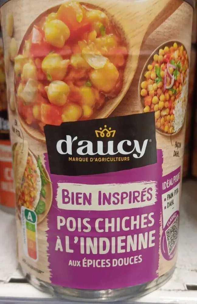 BIEN INSPIRÉS POIS CHICHES À L'INDIENNE AUX ÉPICES DOUCES