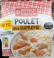 Poulet sauce suprême