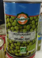 Petit pois bio