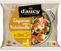 Légumes pour ratatouille A cuire d'aucy 1kg