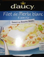 Filet de merlu blanc et son riz d aucy