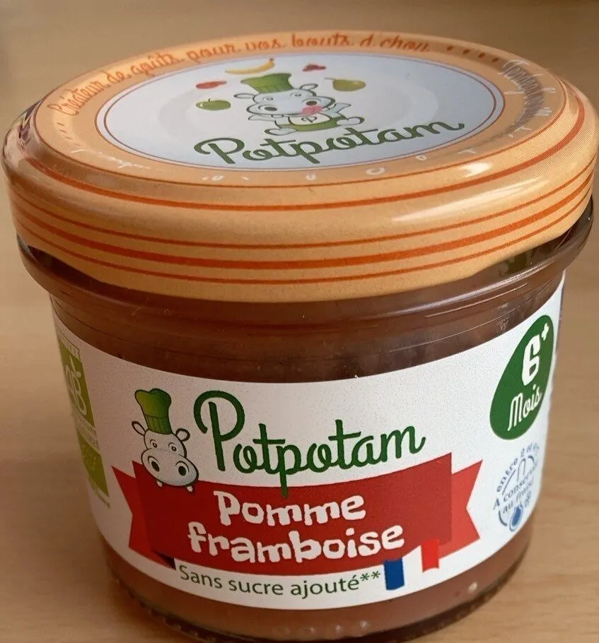Potpotam pomme framboise