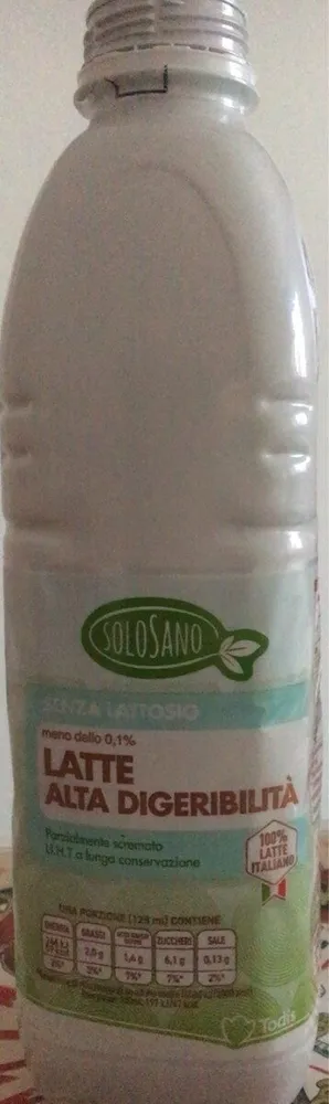 Latte alta digeribilita