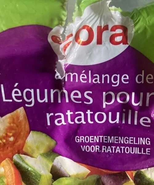 Mélange de légumes pour ratatouille
