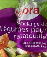 Mélange de légumes pour ratatouille