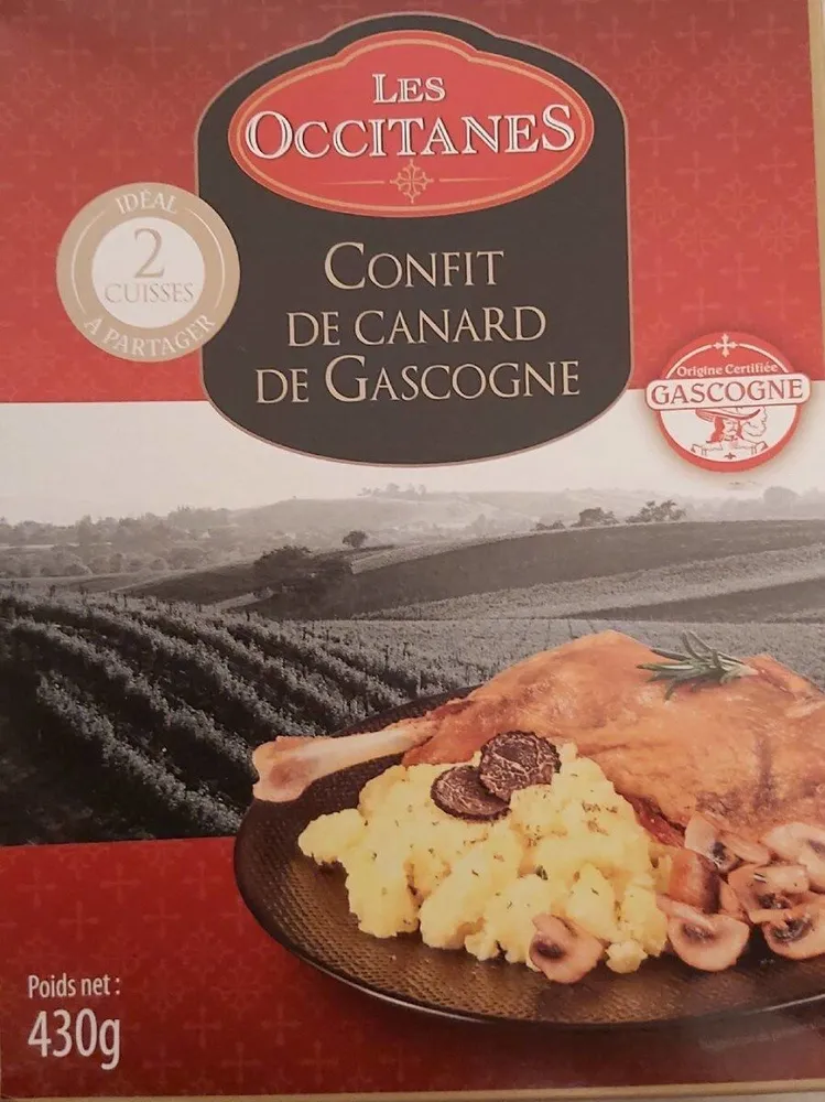 Confit de canard de gascogne