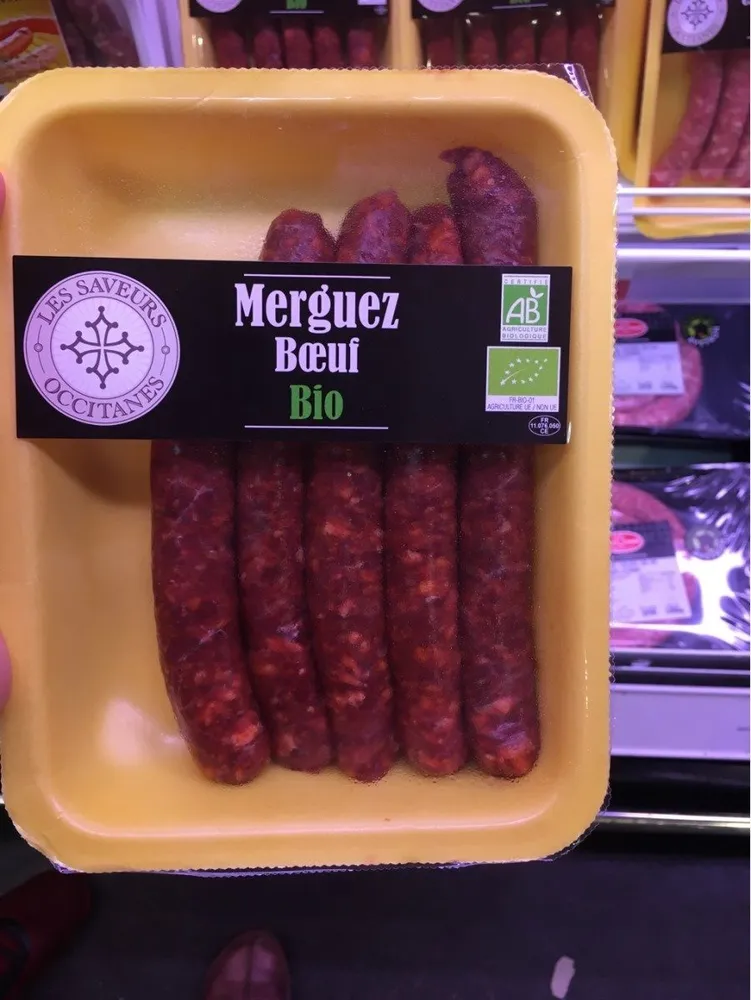 Merguez boeuf bio