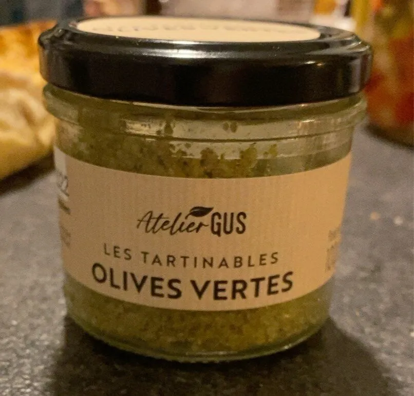 Les tartinables olives vertes