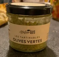 Les tartinables olives vertes