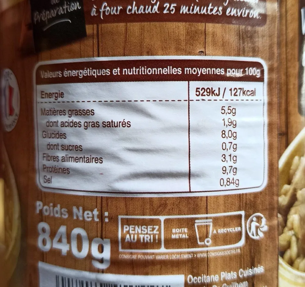 Véritable cassoulet de Castelnaudary