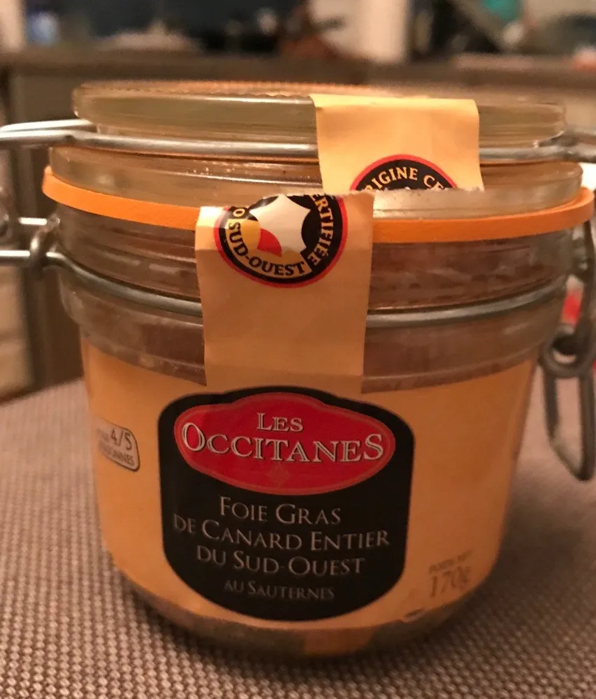Foie gras de canard entier du sud ouest