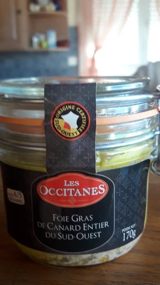 Foie gras de canard entier sud ouest