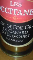 Bloc de foie gras de canard  au muscat