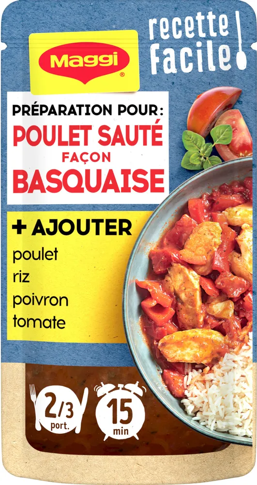 Préparation pour poulet basquaise