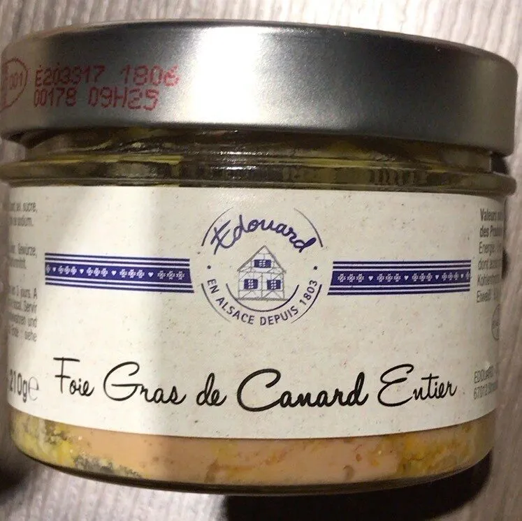 Foie gras de canard entier