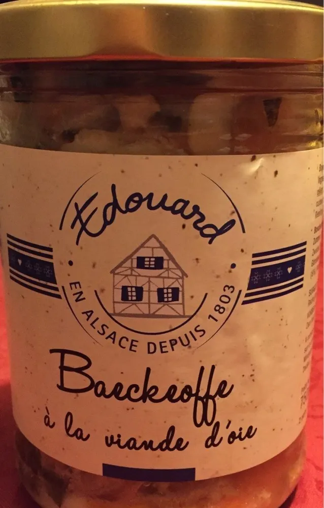 Baeckeoffe à la viande d'oie