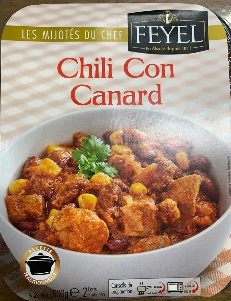 Chili con canard
