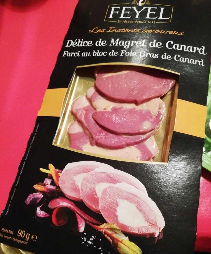 Délice de magret de canard