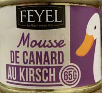 Mousse de canard au kirsch