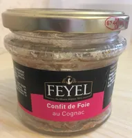 Confit de foie au cognac