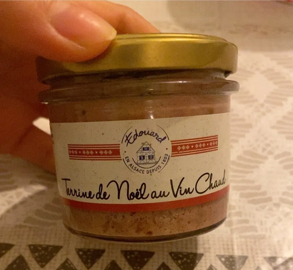 Terrine de noel au vin chaud