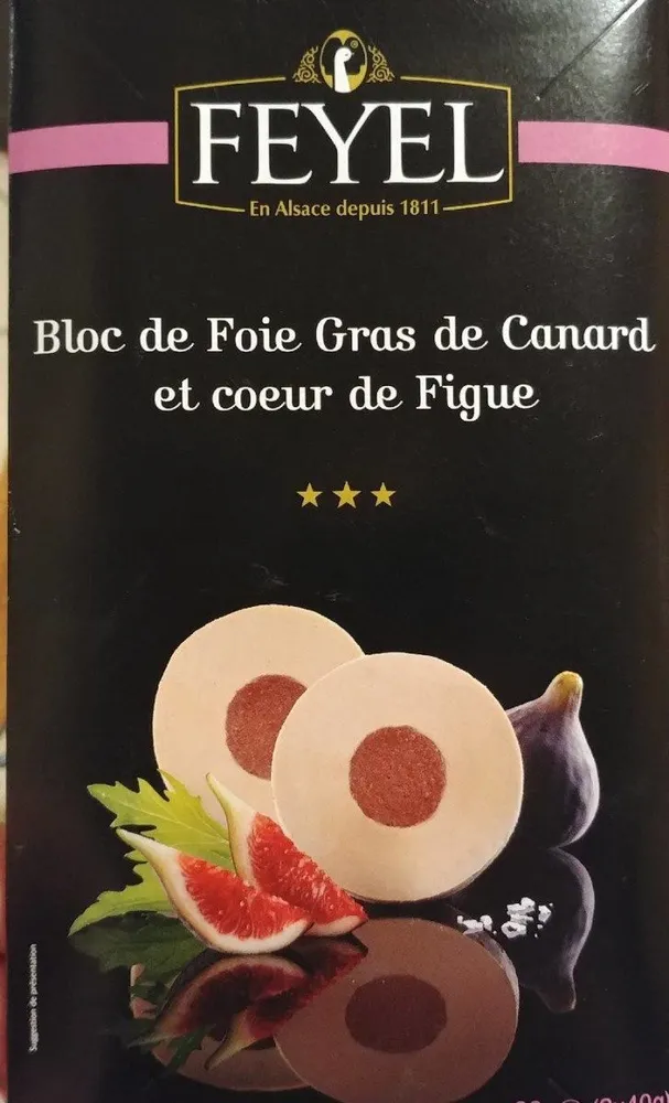 foie gras de canard et coeur de figue