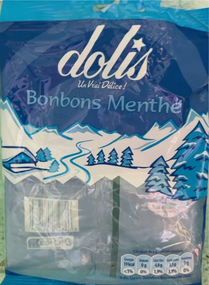Bonbons, menthe