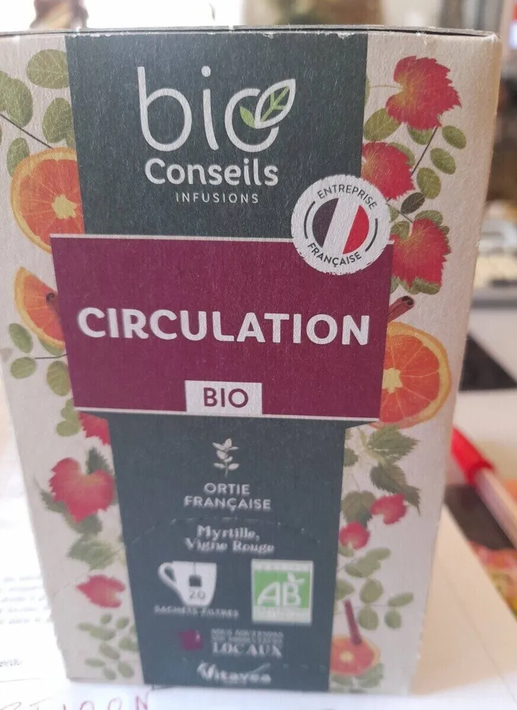 Bio conseils infusions circulation