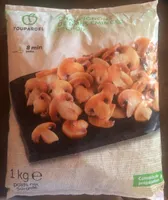 Champignons de Paris émincés 1er choix