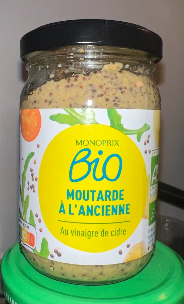 Moutarde à l’ancienne bio
