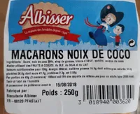 Macarons noix de coco
