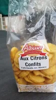 Biscuits au citron confit