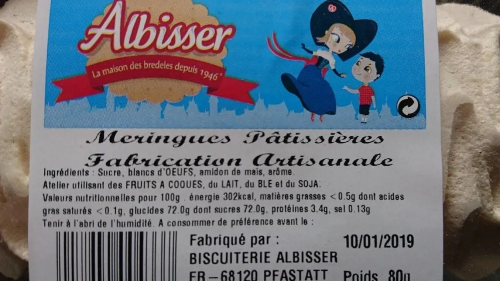 Meringues Pâtissières