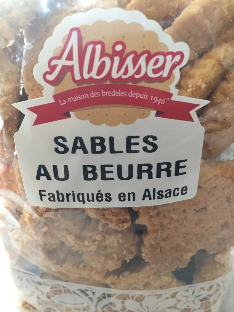 Sablés d'Alsace au beurre