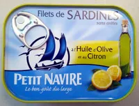 Filets de Sardines (à l'Huile d'Olive et au Citron)