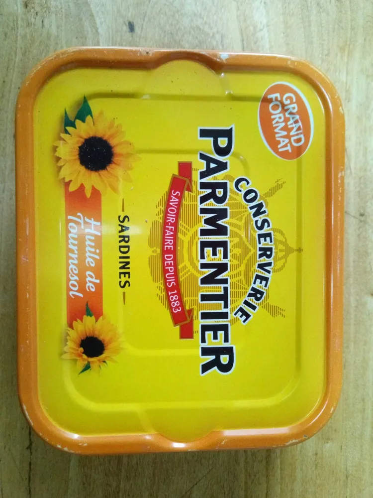 Sardines huile de tournesol