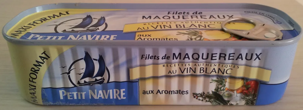 Filets de Maquereaux (au Vin Blanc aux Aromates)
